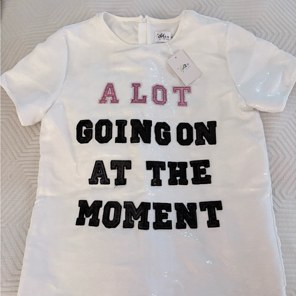 Taylor Swift Inspired Sequin Tunic Shirt